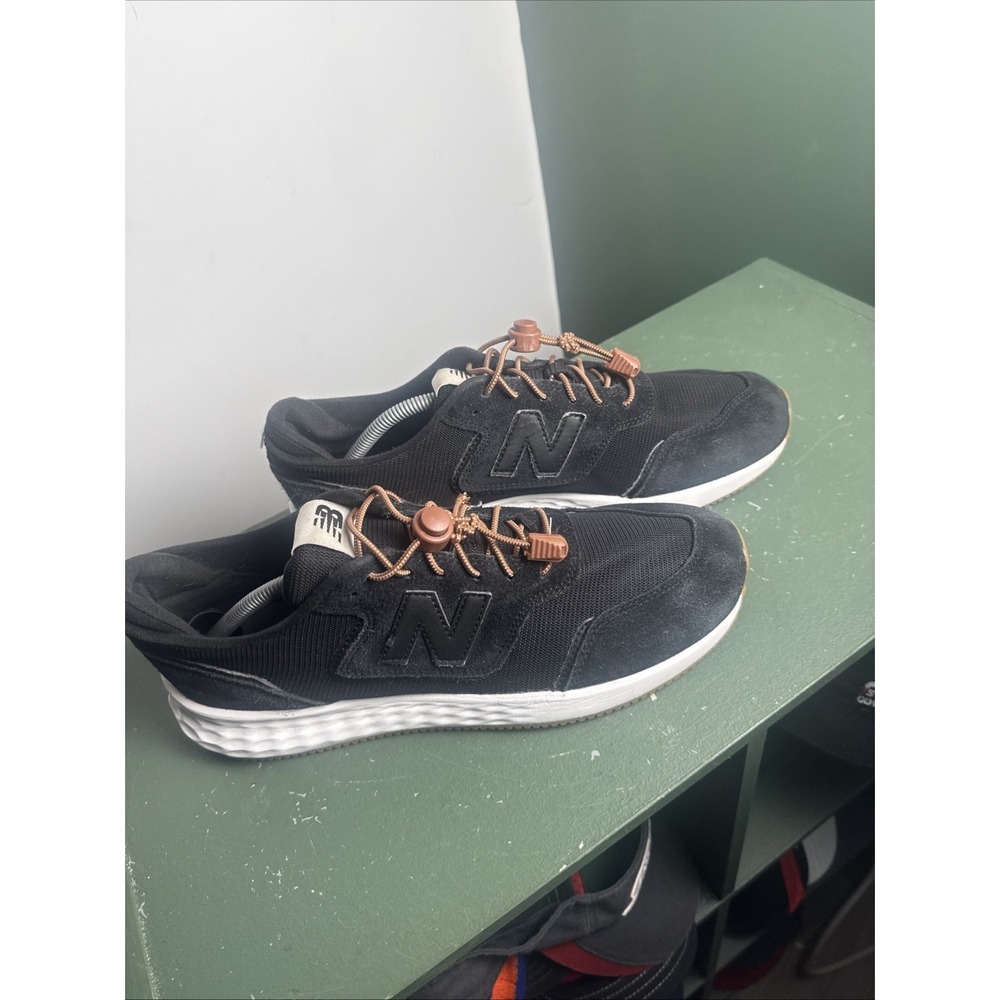 New Balance Mens X-70 MSX70GB1 Black Running Shoes Sneakers Size 10.5